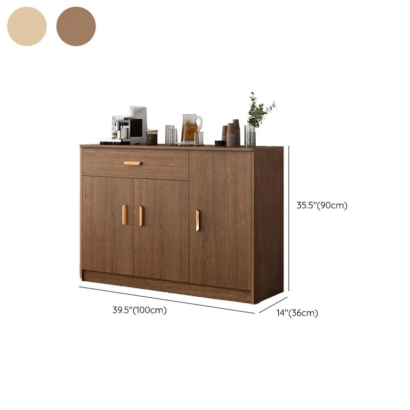 Eigentijds Sideboard Cabinet Engineered Wood Living Room Server Drawers 25l