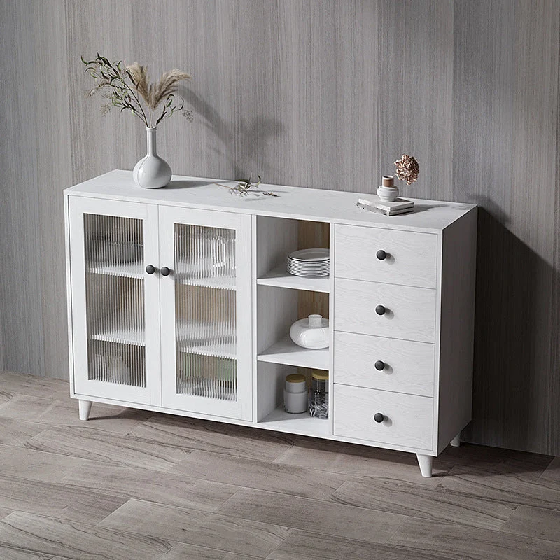 Engineered Wood Eigentijds Sideboard Dining Room Kitchen Sideboard voor 6 Personen 31l