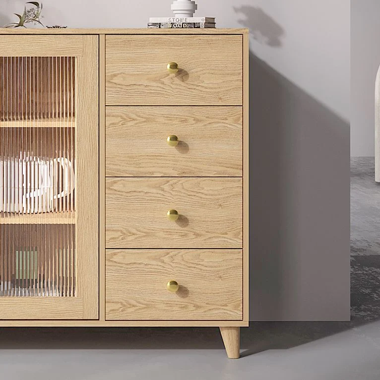 Engineered Wood Eigentijds Sideboard Dining Room Kitchen Sideboard voor 6 Personen 31l
