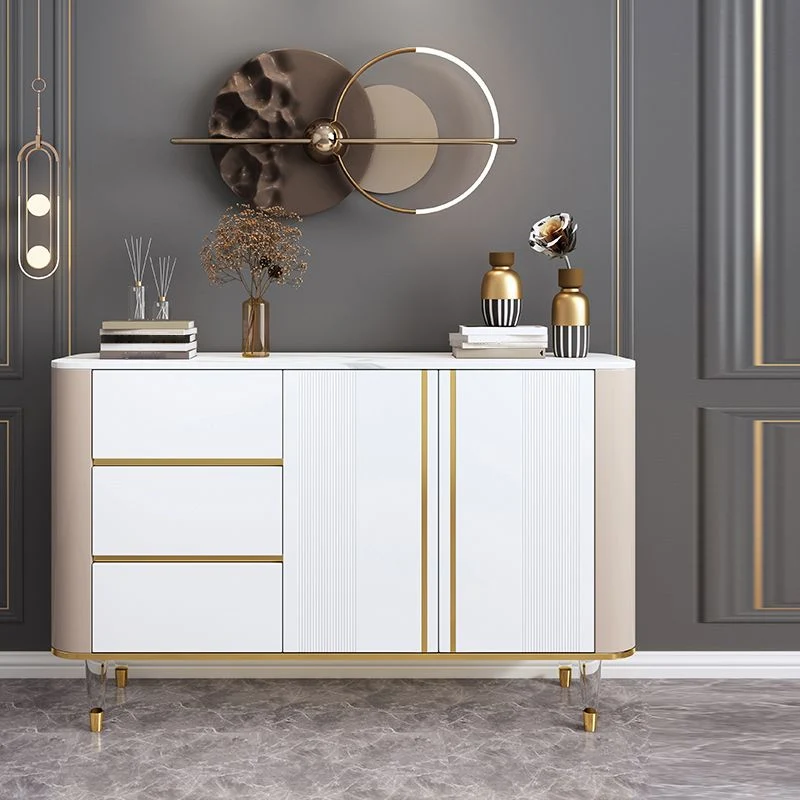 Gelaagd Sintered Stone Kitchen Cabinet Sideboard Exclusief Style Storage Sideboard 47l