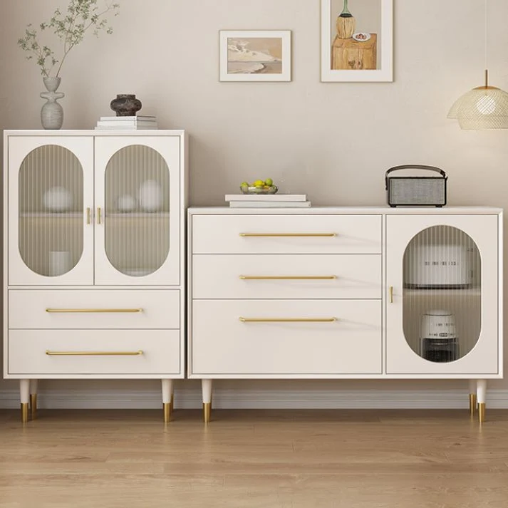 Glam Buffet Table Stone Sideboard Table Doors Kitchen Grijze Waslaag 28l