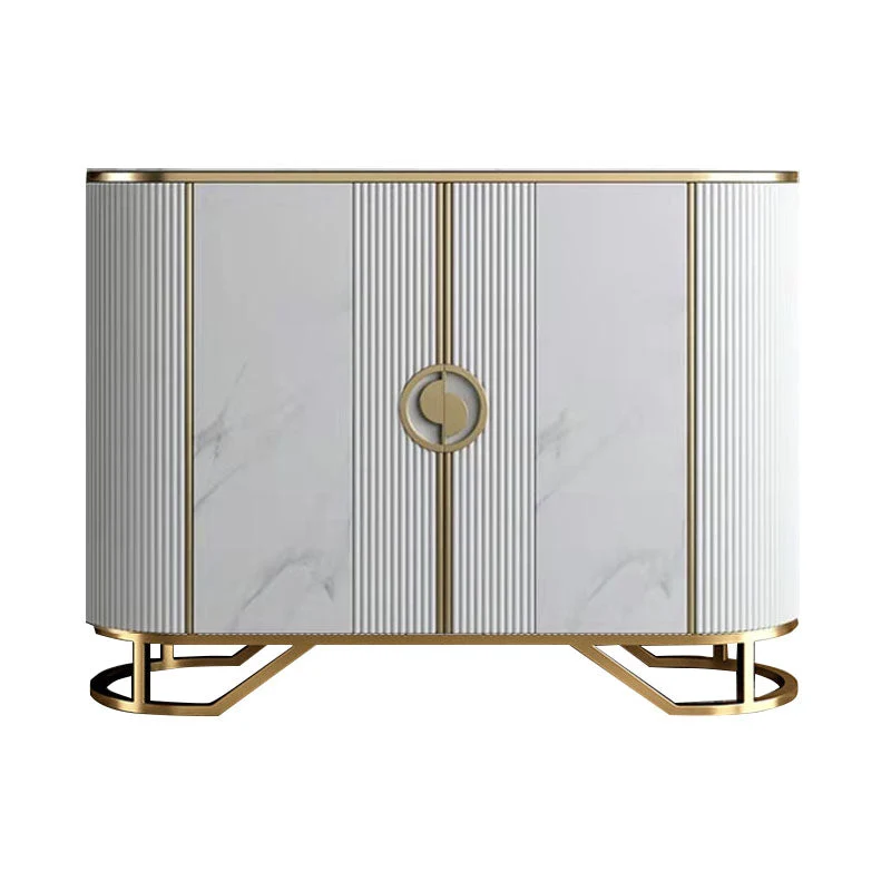 Glam Buffet Table Stone Sideboard Table Doors Dining Room | Snelle Levering 47l