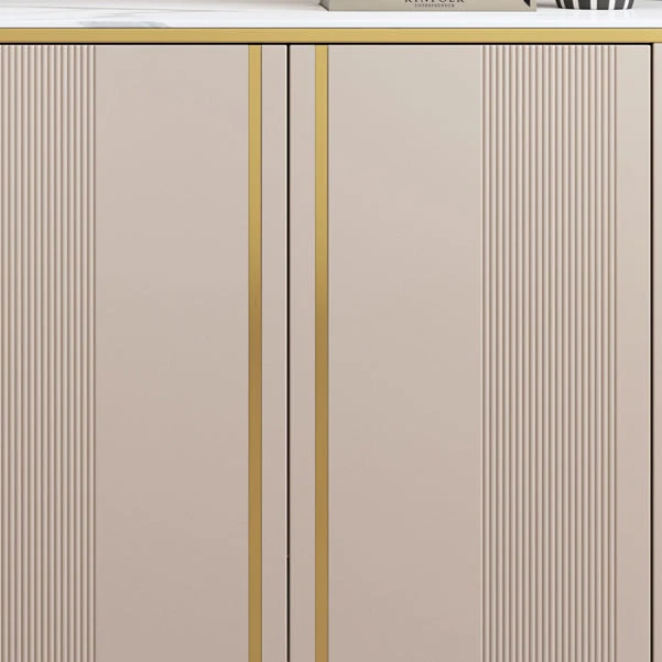 Glam Door Sideboard Sintered Stone Sideboard Drawers Living Room Grijze Waslaag 47l