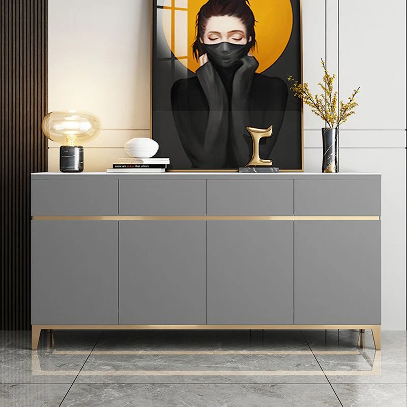 Glam Sideboard Drawers and Door Sideboard Dining Room voor Kleine Ruimtes 59l