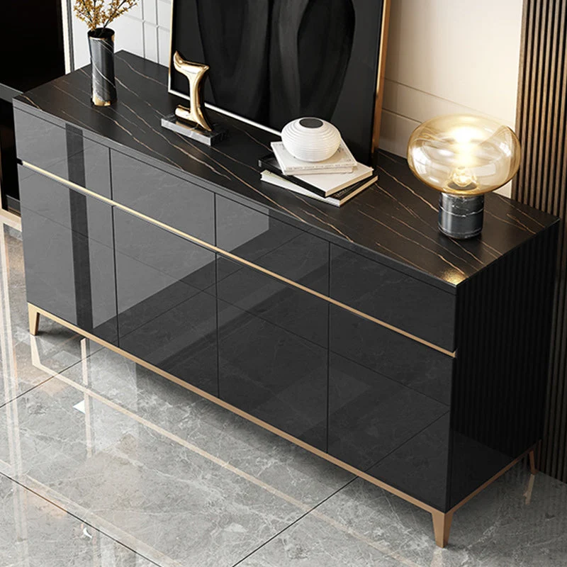 Glam Sideboard Drawers and Door Sideboard Dining Room voor Kleine Ruimtes 59l