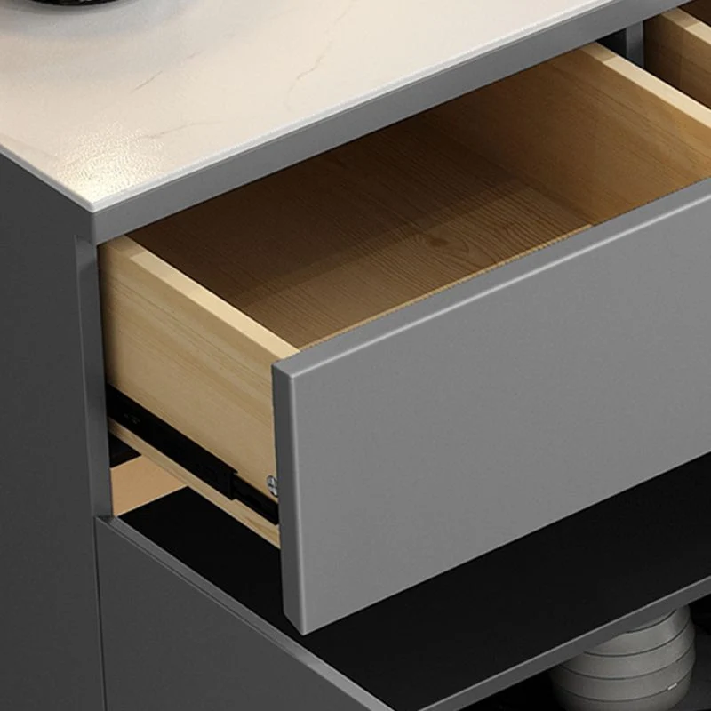Glam Sideboard Drawers and Door Sideboard Dining Room voor Kleine Ruimtes 59l