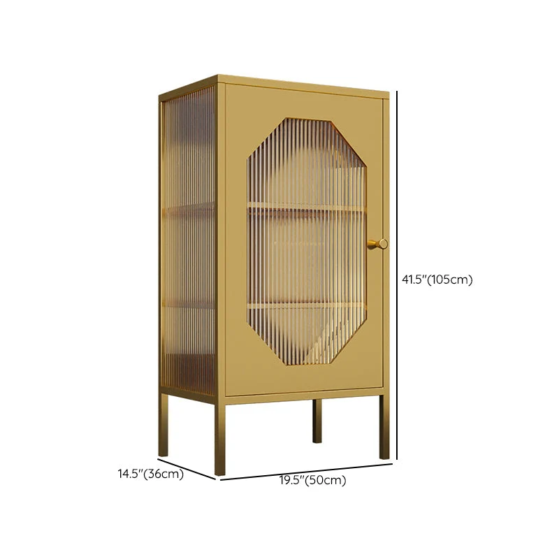 Glam Style Dining Buffet Van metaal 41-inch Height Sideboard Table without Light Matte
