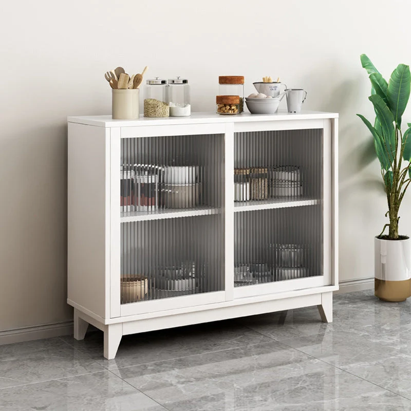 Glam Style Sideboard Engineered Wood Dining Sideboard Glaswerk Door Https