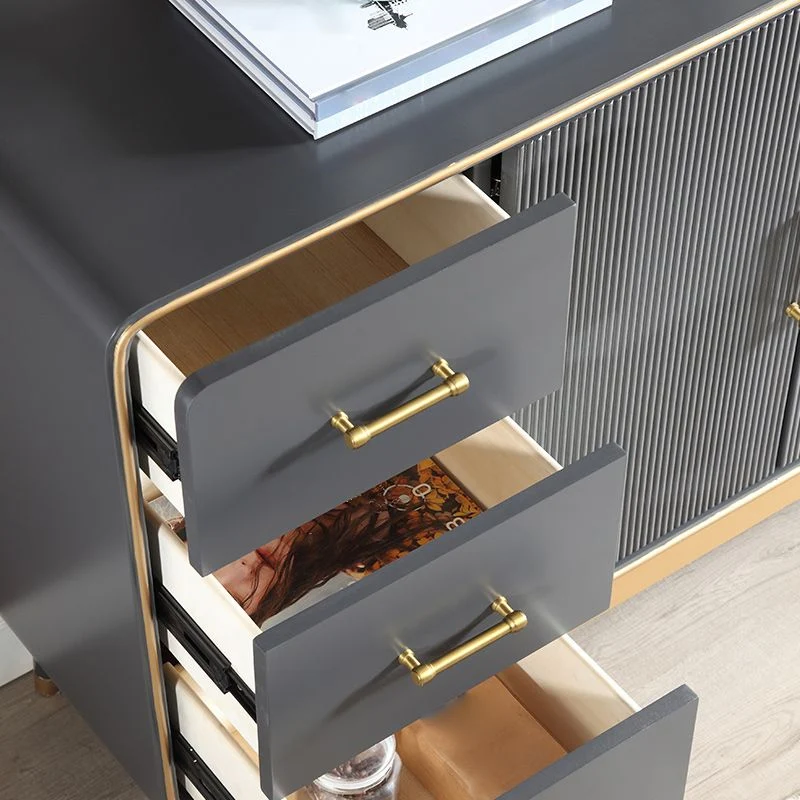 Glam Style Sideboard Houtsoort Dining Sideboard Drawers and Storage 31l