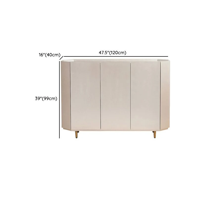 Hedendaags Sideboard Engineered Wood Sideboard Cabinet Doors Dining Room Gemakkelijk Schoon te Maken 39l
