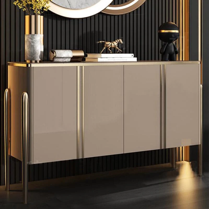 Industrieel 35"H Sideboard Glam Style Sideboard Buffet Living Room and Kitchen 47l