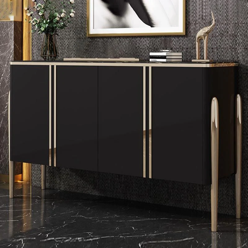 Industrieel 35"H Sideboard Glam Style Sideboard Buffet Living Room and Kitchen 47l