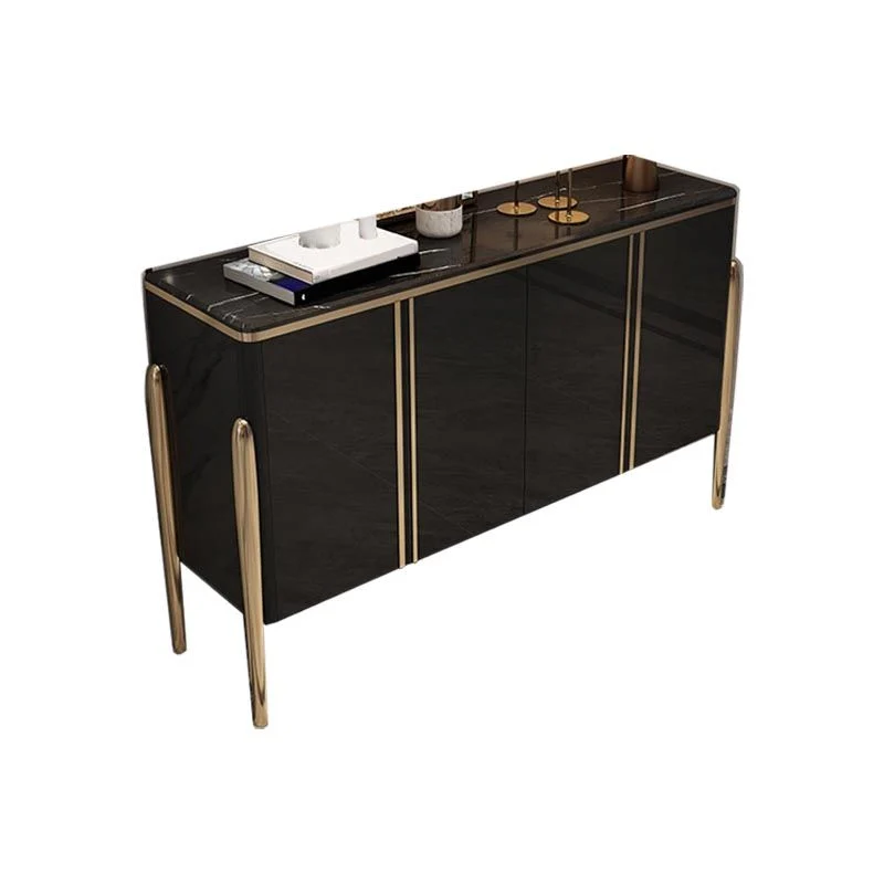 Industrieel 35"H Sideboard Glam Style Sideboard Buffet Living Room and Kitchen 47l