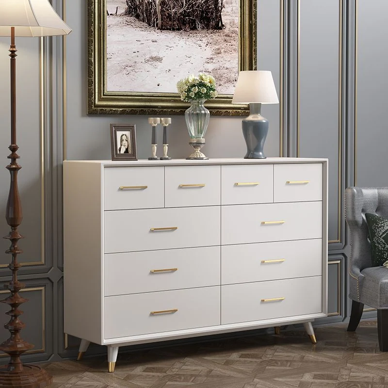 Industrieel Birch Living Room Sideboard Cabinet Glam Buffet Server Cabinet 40l