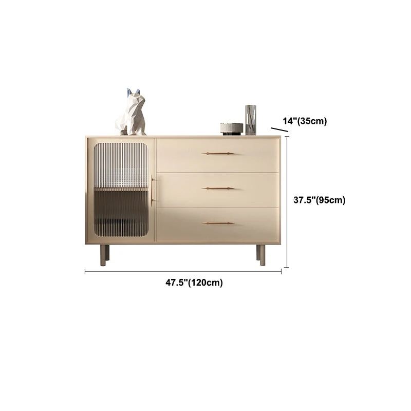 Industrieel Contemporary Sideboard Buffet Drawers Wood Buffet Server 39l