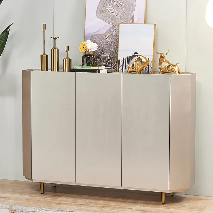 Industrieel Glam Cabinets Dining Buffet Living Room Birch Uni Wood Buffet Sideboard 39l