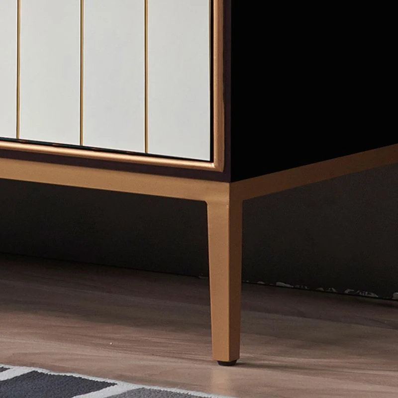 Industrieel Wood Buffet Sideboard Glam Style Sideboard Table Living Room 39l