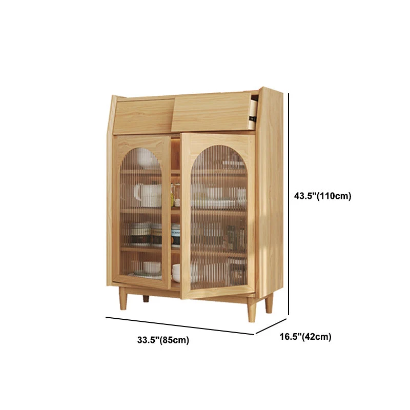 Landelijk Actueel Light Wood Dining Buffet Pine Wood Indoor Sideboard Legs 33