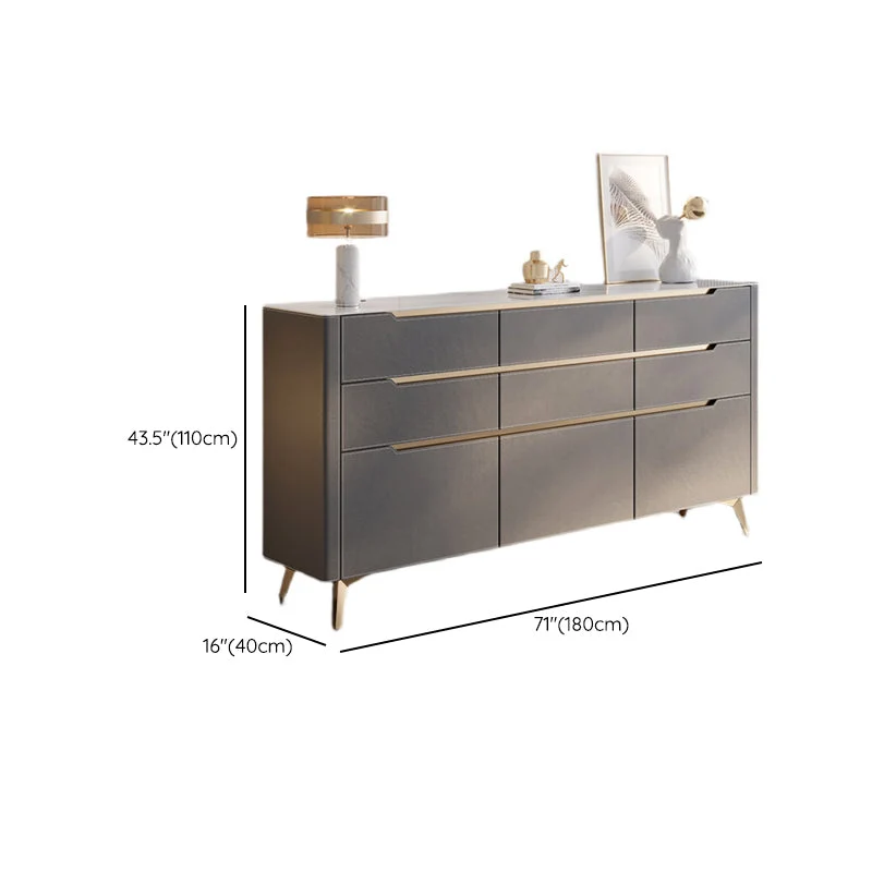 Landelijk Contemporary Sideboard Cabinet Stone Sideboard Table Drawers Kitchen 39l