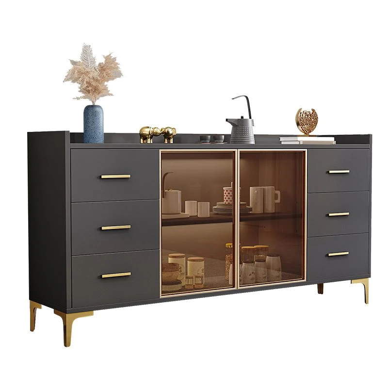 Landelijk Contemporary Sideboard Wood Drawers Cabinets Included Kitchen Cabinets 31l