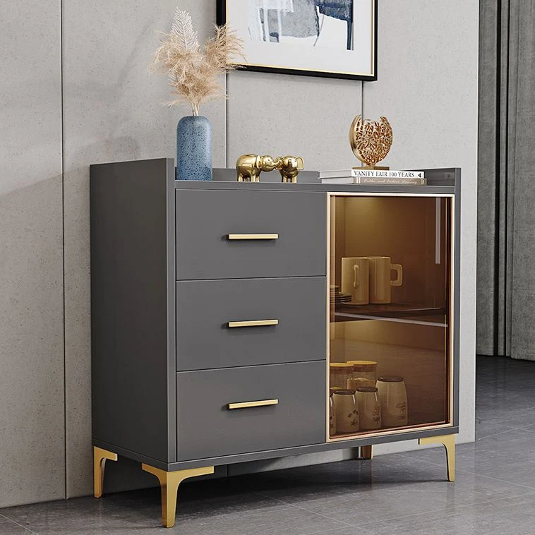 Landelijk Contemporary Sideboard Wood Drawers Cabinets Included Kitchen Cabinets 31l
