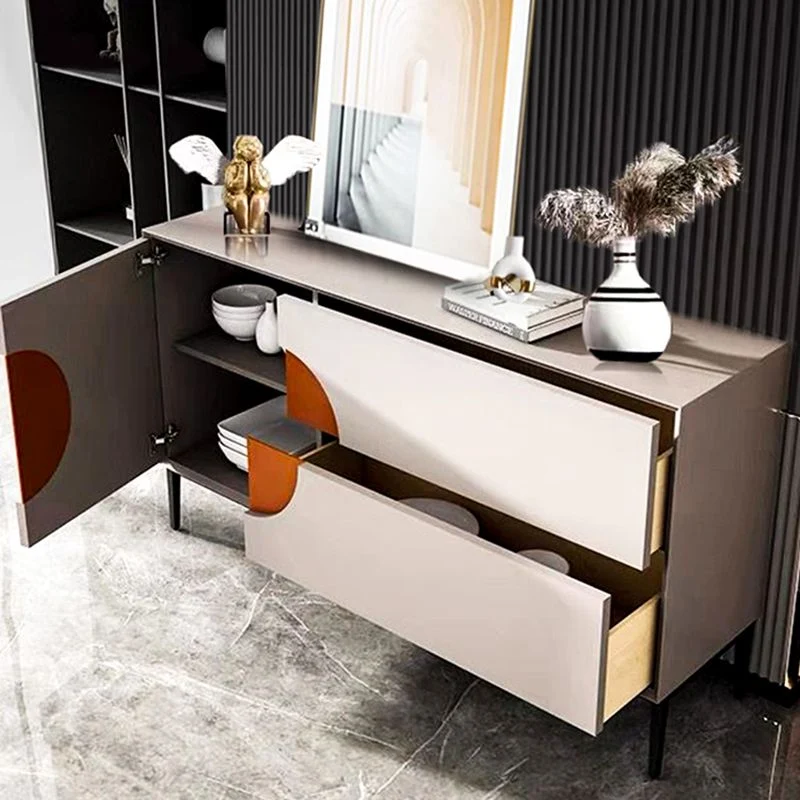 Landelijk Contemporary Sideboard Wood Sideboard Drawer Dining Room 39l