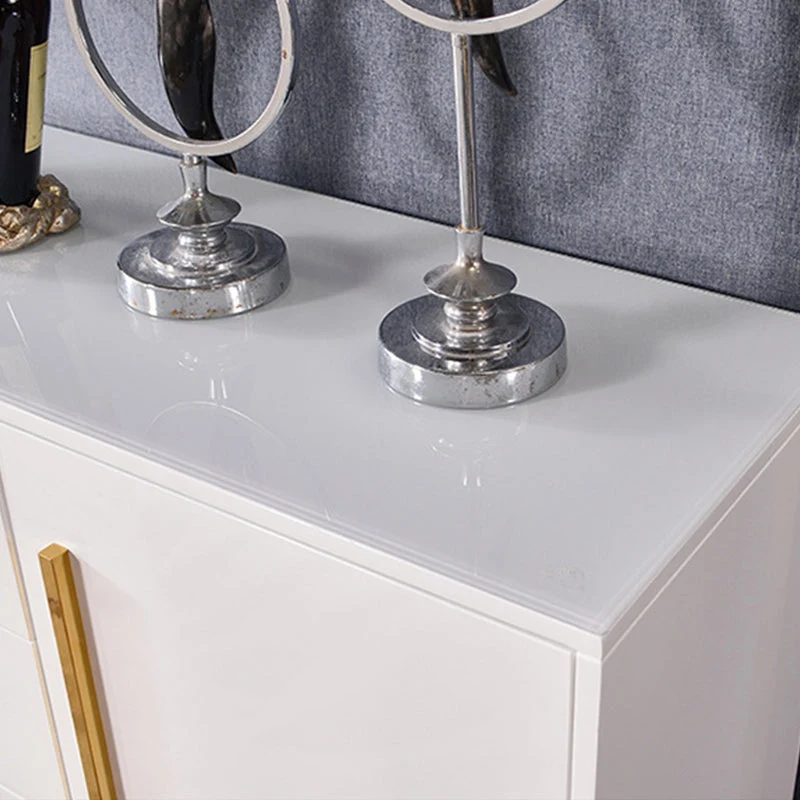 Landelijk Glam Sideboard Buffet 2 Doors and 3 Drawers Cabinets Buffet Sideboard 47l