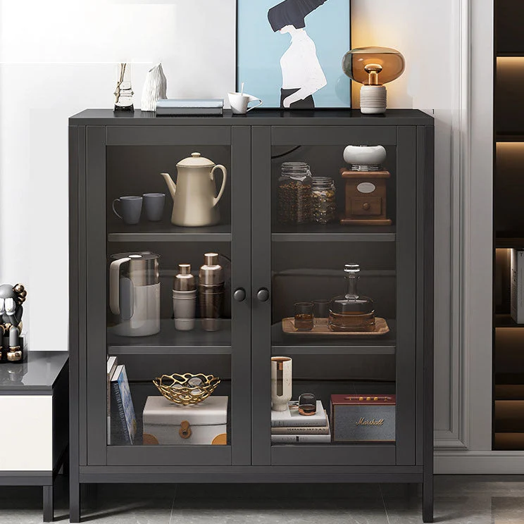 Landelijk Wood Buffet Sideboard Contemporary Style Side Board Cabinets 24l