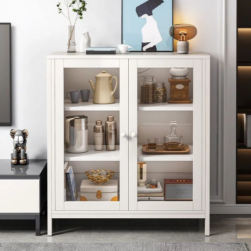 Landelijk Wood Buffet Sideboard Contemporary Style Side Board Cabinets 24l