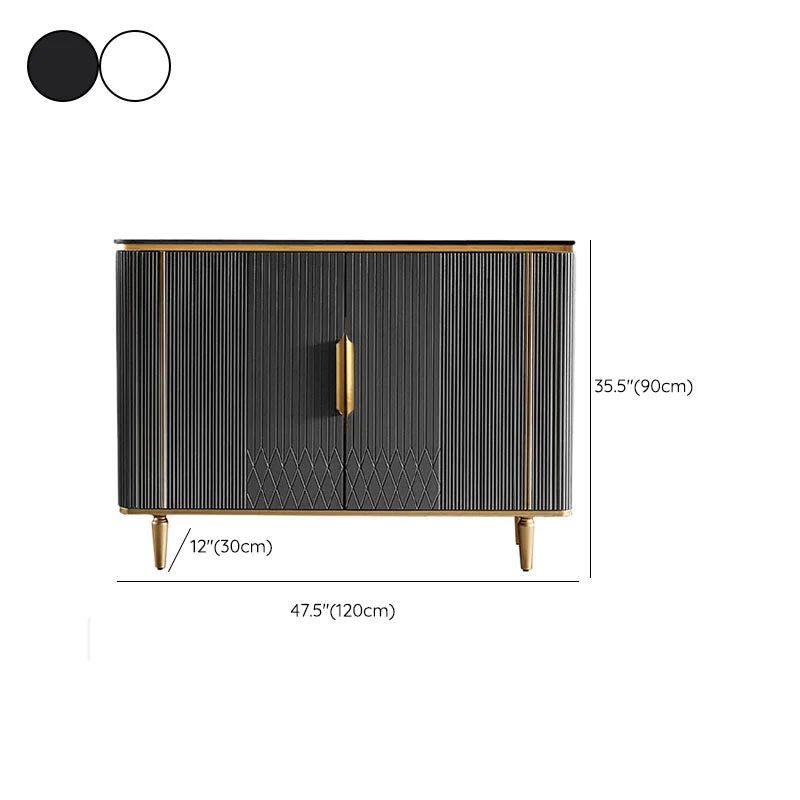 Light Kostbaar Buffet Sideboard Engineered Wood Dining Server Kitchen 39l