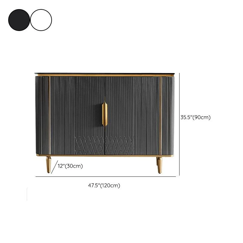 Light Kostbaar Buffet Sideboard Engineered Wood Dining Server Kitchen 39l