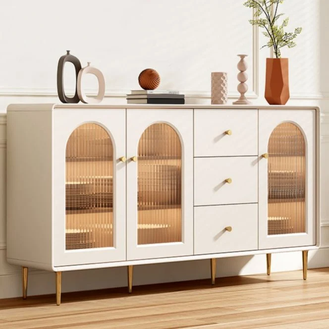 Massief Contemporary Sideboard Cabinet Faux Wood Sideboard Table Legs Kitchen 31l