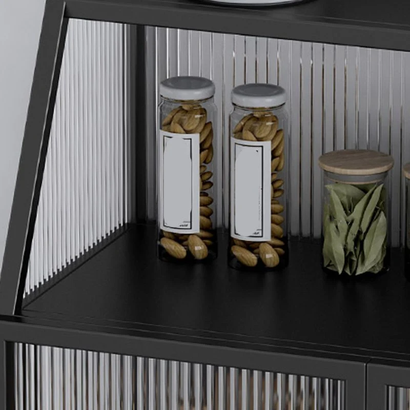 Matte Finish Glaswerk Dining Buffet Modern Indoor Sideboard Cabinets 24l