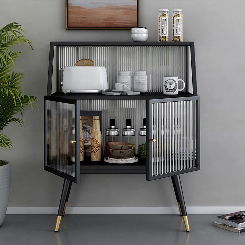 Matte Finish Glaswerk Dining Buffet Modern Indoor Sideboard Cabinets 24l