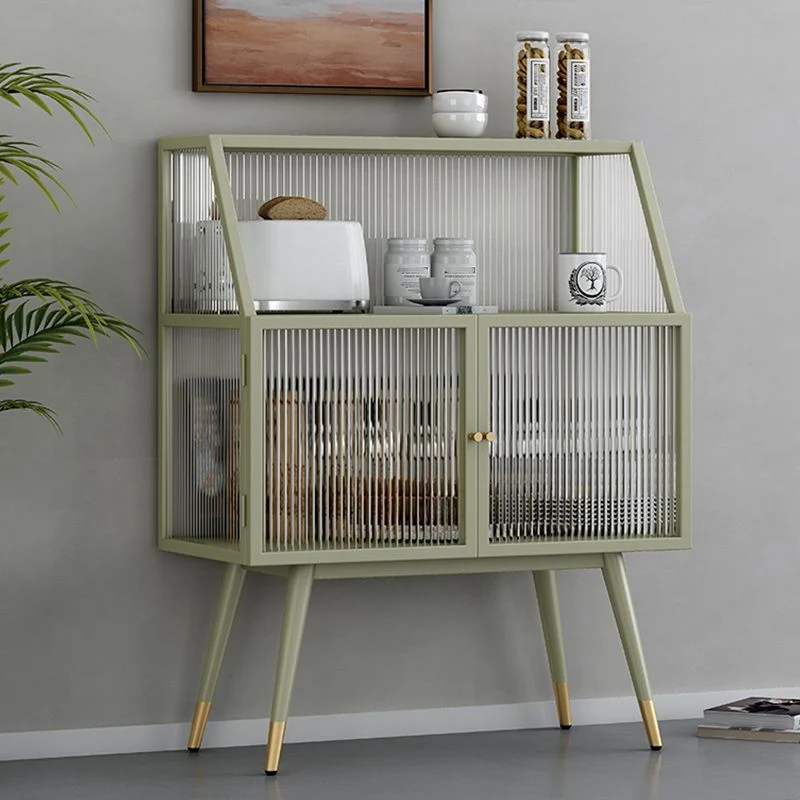 Matte Finish Glaswerk Dining Buffet Modern Indoor Sideboard Cabinets 24l
