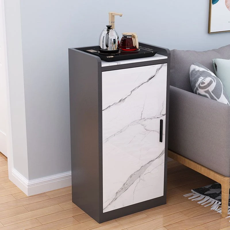 Matte Finish Indoor Dining Server Actueel Sideboard Dining Room Grey