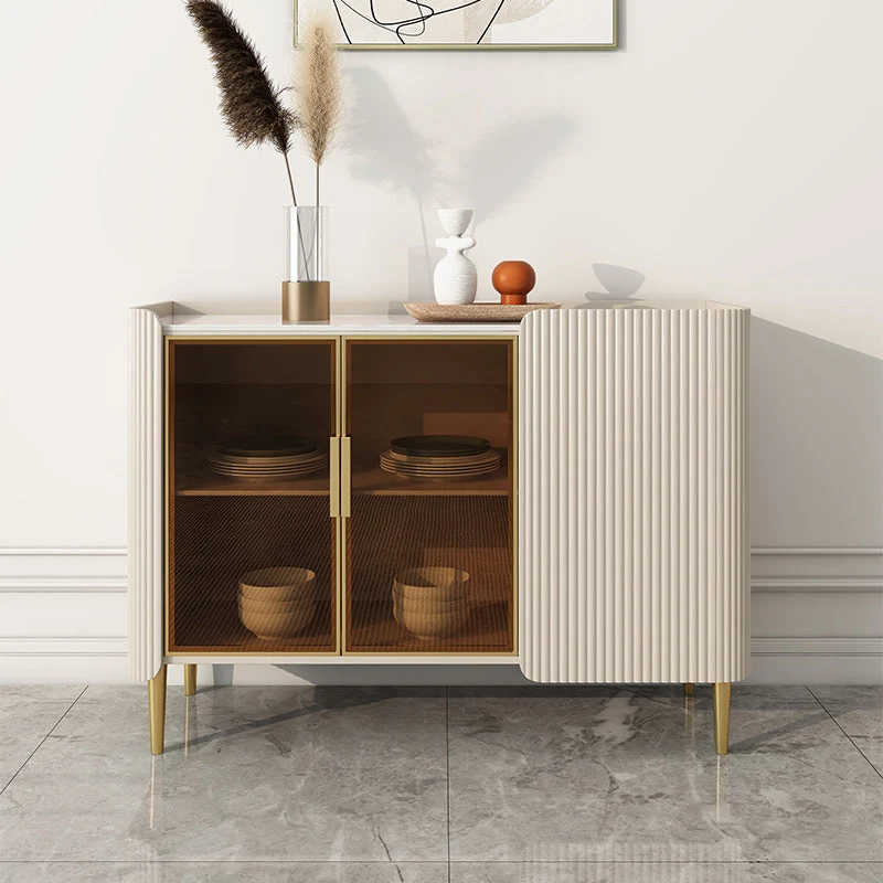Melkwit Glam Buffet Sideboard Cabinets Dining Buffet Living Room 47l