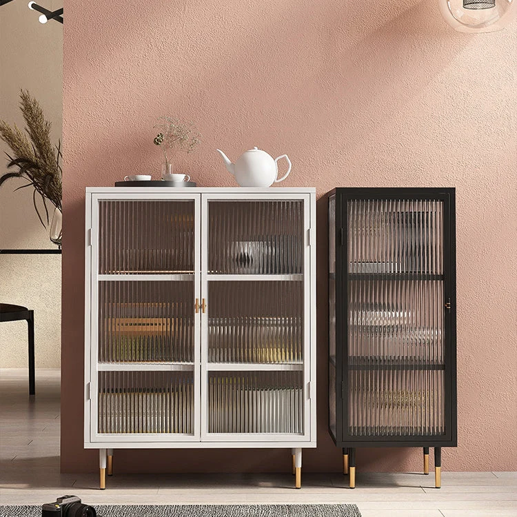 Metaal Sideboard Cabinets Glam Dining Server Living Room Eikenhout 16l