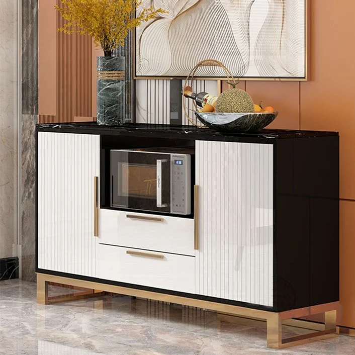 Minimalistisch 2-Door Sideboard Cabinet Drawers Glam Buffet Sideboard Home 47l