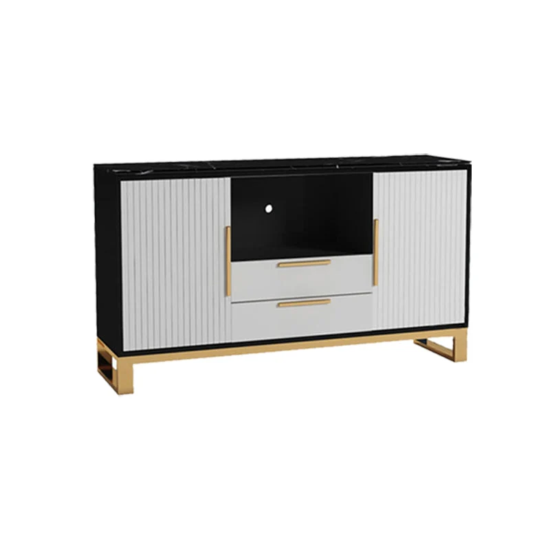 Minimalistisch 2-Door Sideboard Cabinet Drawers Glam Buffet Sideboard Home 47l
