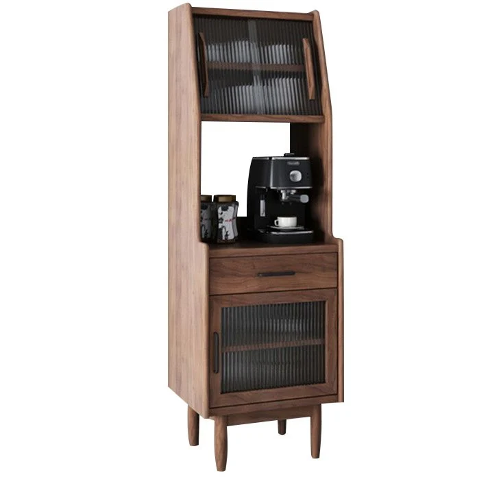 Minimalistisch Contemporary 68-inch Height Dennen Sideboard 1 Drawer and Doors Cupboard Living Room 20l