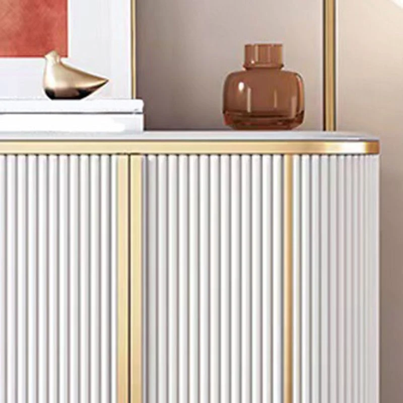 Minimalistisch Glam Buffet Sideboard 4-Door Cabinets Dining Buffet Living Room 47l