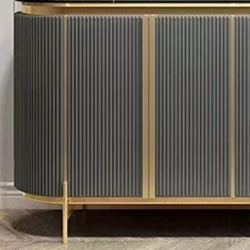 Minimalistisch Glam Buffet Sideboard 4-Door Cabinets Dining Buffet Living Room 47l