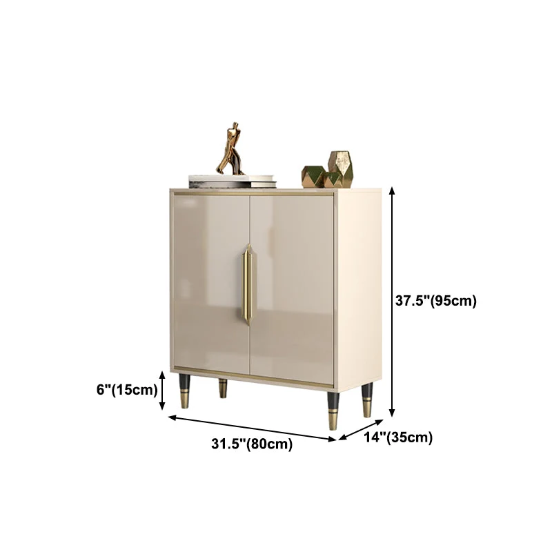 Minimalistisch Glam Sideboard Cappuccino Solid Wood 1-door Dining Sideboard Living Room Https