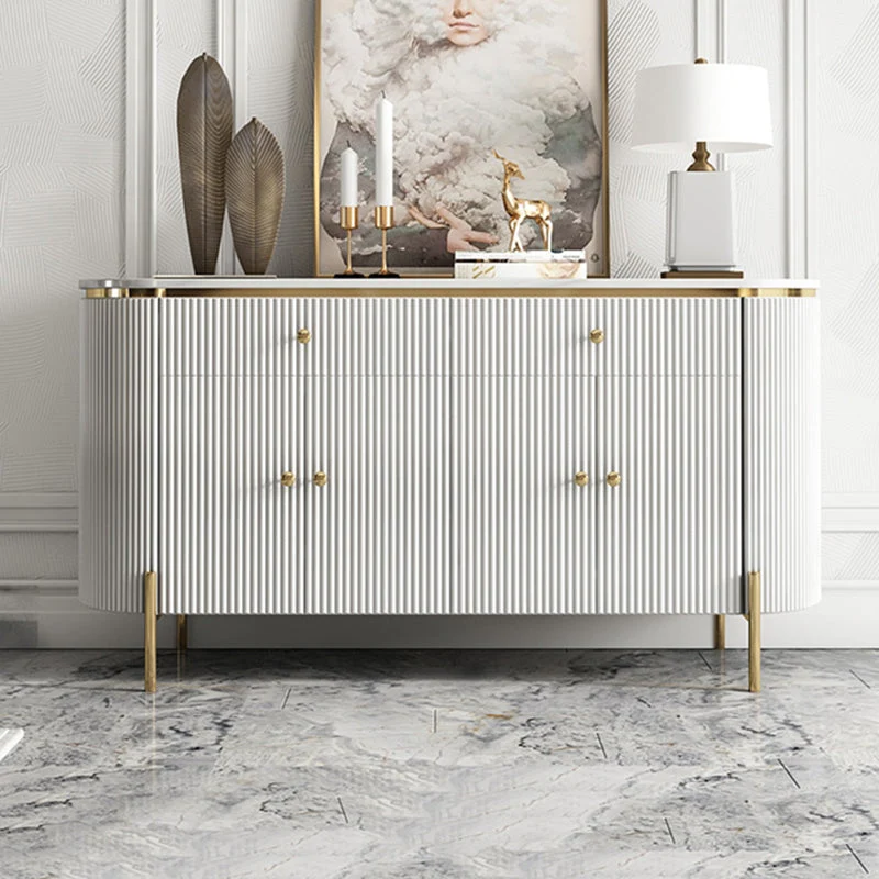 Minimalistisch Glam Style Sideboard Buffet Faux Marble Cabinets Buffet Sideboard 39l