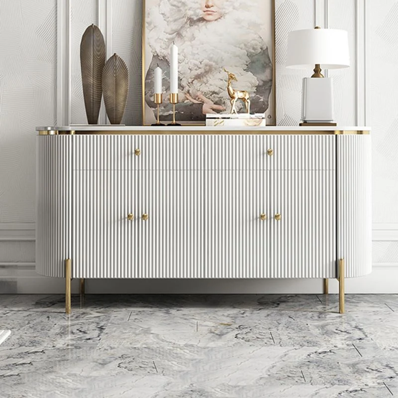 Minimalistisch Glam Style Sideboard Buffet Faux Marble Cabinets Buffet Sideboard 39l