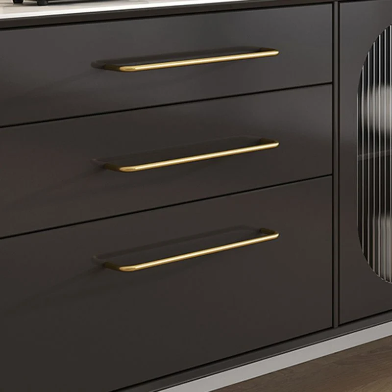 Modern Koolzwart Buffet Sideboard Engineered Wood Dining Server Drawers and Storage 47l