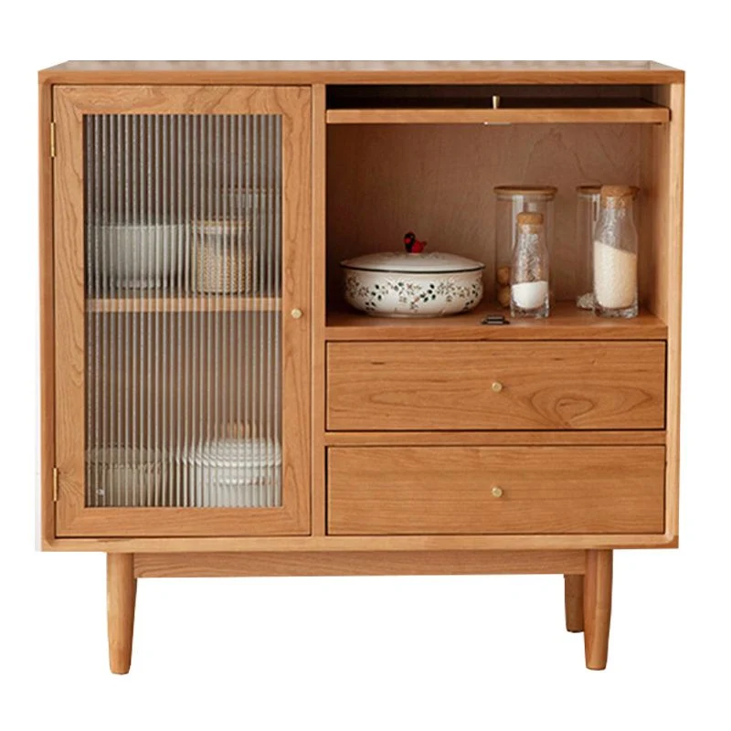 Modern Sideboard Buffet Cabinets Pine Eenkleurig Wood Adjustable Shelving Buffet Sideboard 39l