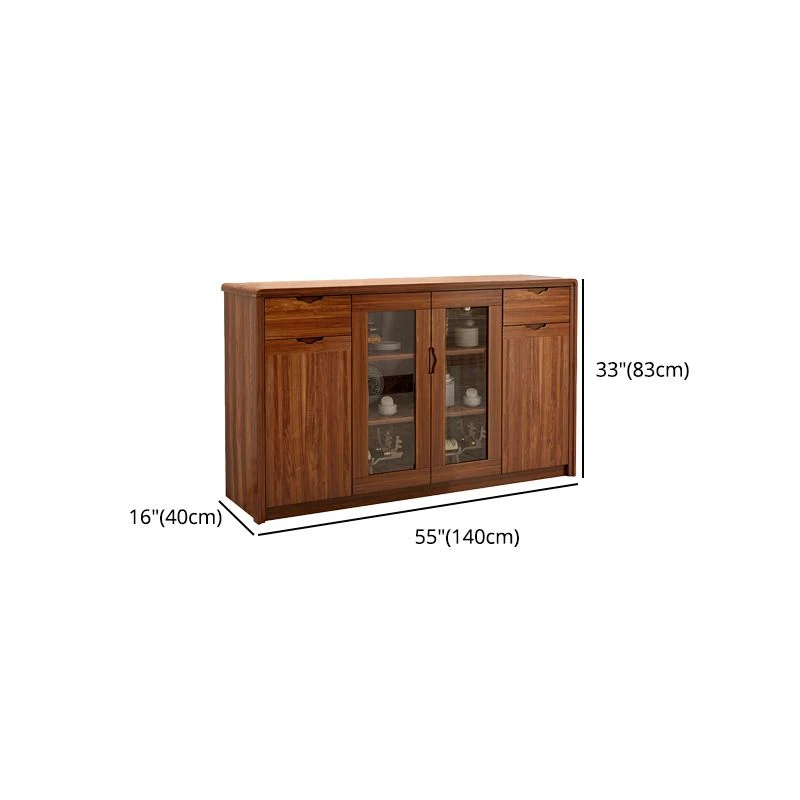 Modern Sideboard Taupe Solid Wood Dining Sideboard Doors Living Room Https