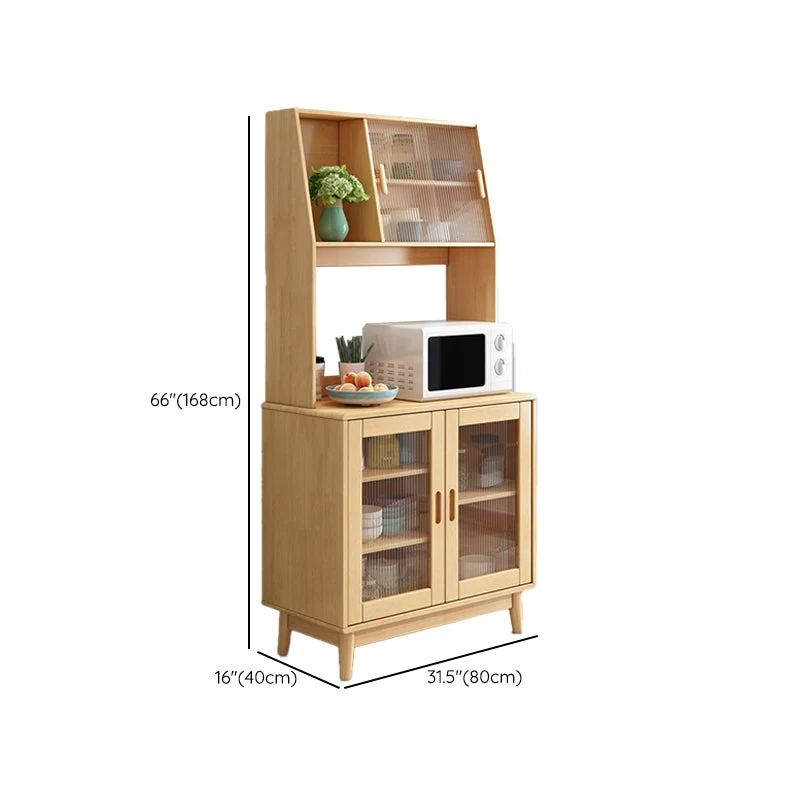 Modern Style Buffet Sideboard Eenkleurig Wood Sideboard Cabinets 31l
